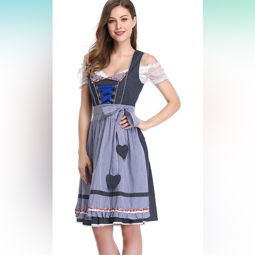 NWT Women's German Dirndl Dress - Oktoberfest Costume